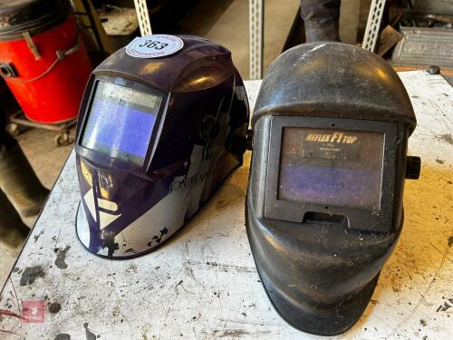 2 X WELDING MASKS