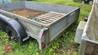 IFOR WILLIAMS 10' X 6' FLATBED TRAILER - 8