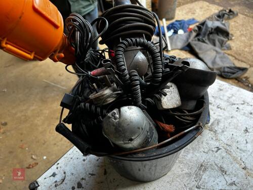 BUCKET OF WORKSHOP LIGHTS