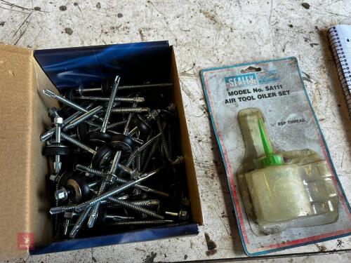 ROOFING SCREWS & AIR TOOL OILER