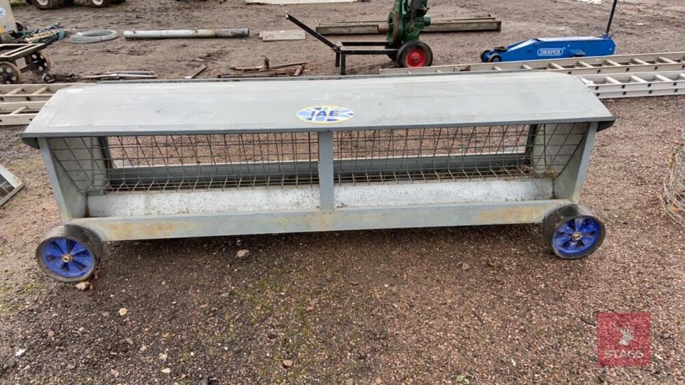 GALV IAE MOBILE SHEEP HAY RACK