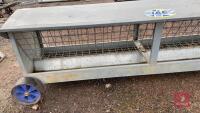 GALV IAE MOBILE SHEEP HAY RACK - 2