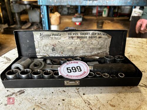 KAMASA 25PC SOCKET SET