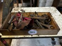 BOX OF SPANNERS ETC - 3