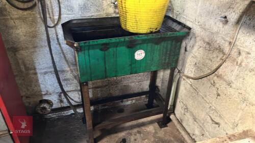 PARTS WASHER FRAME & TUB