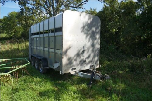 2005 IFOR WILLIAMS 14' LIVESTOCK TRAILER