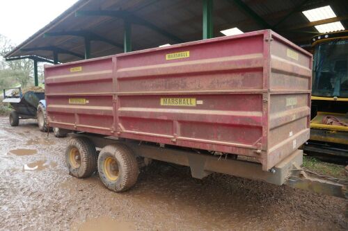 1996 MARSHALL 10T GRAIN/SILAGE TRAILER