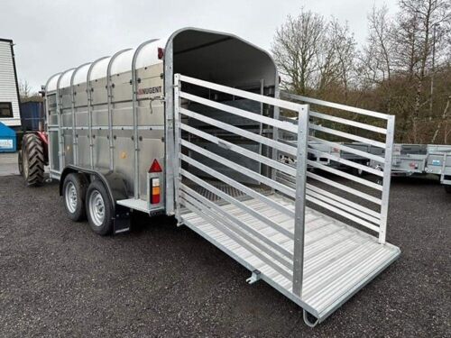 2023 NEW NUGENT 12' LIVESTOCK TRAILER