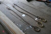 SET OF BROTHERS LIFTING CHAINS - 6