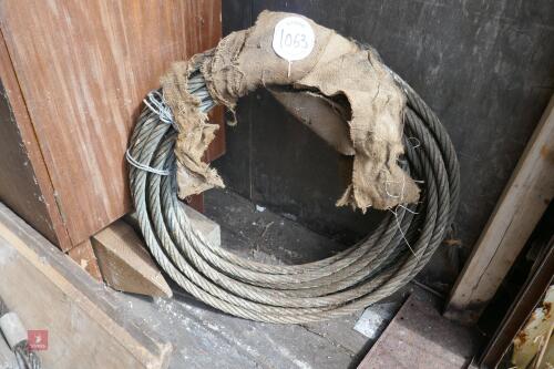 VERY LARGE STEEL ROPE