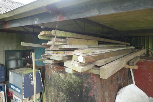 LARGE QTY OF PROCESSED TIMBER