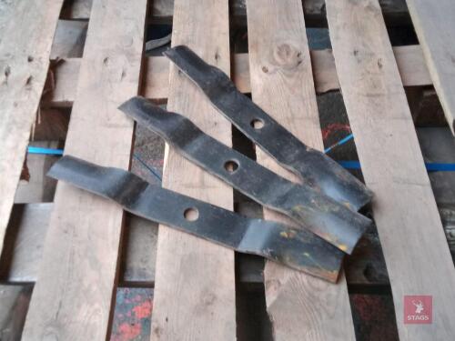 FINISHING MOWER BLADES