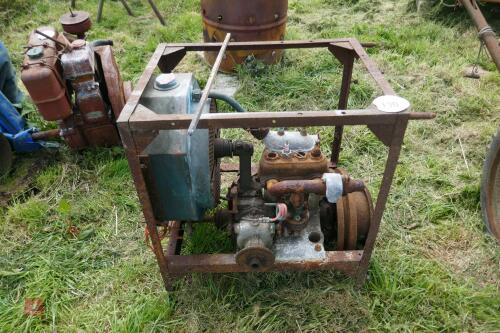 LARGE METAL ENGINE/PUMP