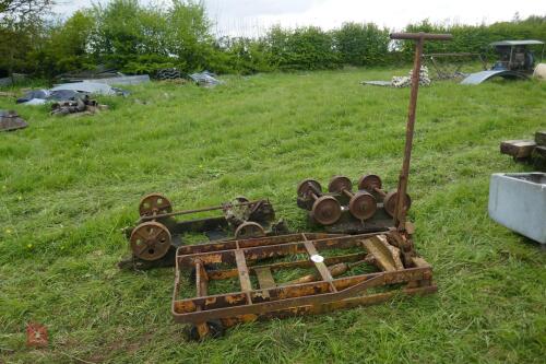 LARGE CAST LIFTING TROLLEY