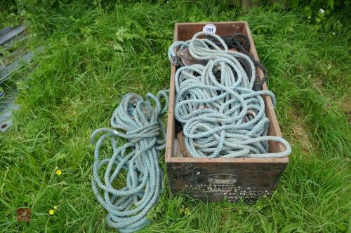 LARGE BOX OF ROPE