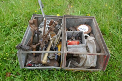 2 TUBS OF WORKSHOP SUNDRIES