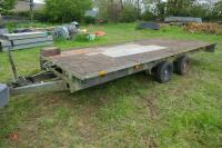 IFOR WILLIAMS TWIN AXLE FLATBED TRAILER - 2