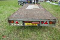 IFOR WILLIAMS TWIN AXLE FLATBED TRAILER - 5