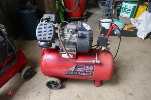 SEALEY 50L AIR COMPRESSOR (S/R)