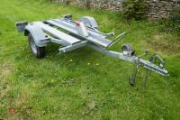 GALVANISED SINGLE AXLE MOTORBIKE TRAILER - 4