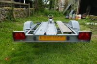 GALVANISED SINGLE AXLE MOTORBIKE TRAILER - 8