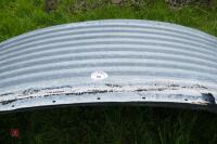 CURVED CORRUGATED TIN SHEETS - 3