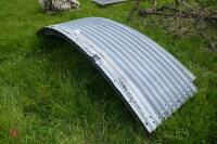 CURVED CORRUGATED TIN SHEETS - 5