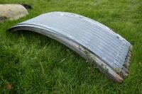 CURVED CORRUGATED TIN SHEETS - 8