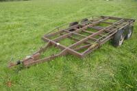 12' x 5'6'' TWIN AXLE TRAILER CHASSIS - 2