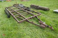 12' x 5'6'' TWIN AXLE TRAILER CHASSIS - 4