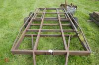 12' x 5'6'' TWIN AXLE TRAILER CHASSIS - 8