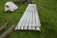 APPROX 18 CORRUGATED TIN SHEETS - 5