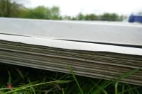 APPROX 18 CORRUGATED TIN SHEETS - 7