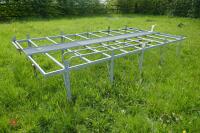 3.4M X 1.7M GALVANISED TRADE RACK - 2