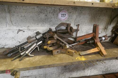 VARIOUS GEAR AND WHEEL BEARINGS PULLERS