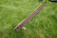 2 X 4.4M X 10CM STEEL BEAMS - 6