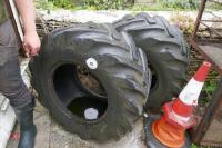 2 x 16/70-20 TELEHANDLER TYRES - 5