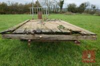 13.5' SINGLE TANDEM AXLE BALE TRAILER - 3