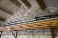 VARIOUS LENGTHS OF PLASTIC GUTTERING - 4