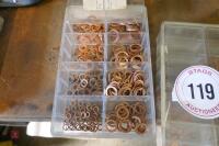 2 BOXES OF COPPER SEALING WASHERS - 3