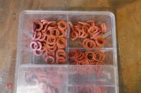 LARGE QTY OF RUBBER SWIVEL WASHERS - 3