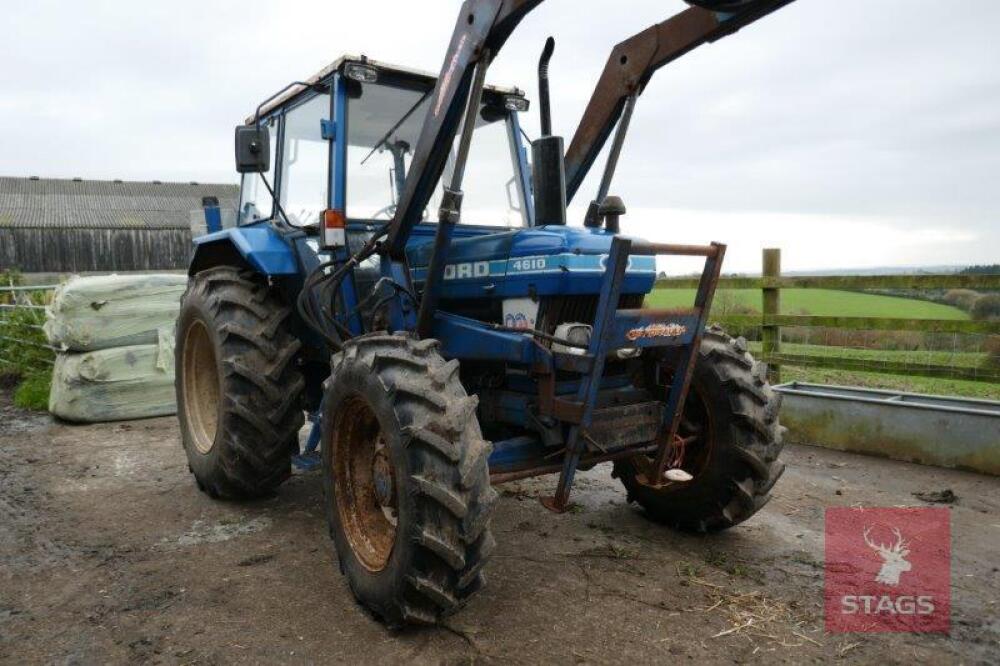 1983 FORD 4610 4WD TRACTOR