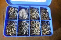 TUB OF SPRING WASHERS - 3