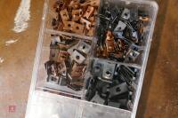 BOX OF ASSORTED SPEED FASTENERS - 4