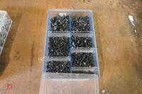 BOX OF BLACK SCREWS - 3