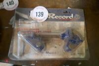 PAIR RECORD SASH CLAMP HEADS - 2