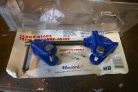 PAIR RECORD SASH CLAMP HEADS - 4