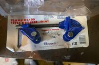 PAIR RECORD SASH CLAMP HEADS - 5