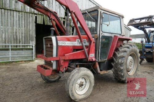 1976 MASSEY FERGUSON590 2WD TRACTOR