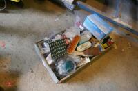 LARGE BOX OF WORKSHOP CONSUMABLES - 2